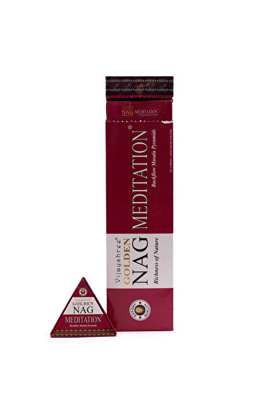 Vijayshree Conuri parfumate cu reflux JUMBO – Golden Nag MEDITATION | Pentru ...