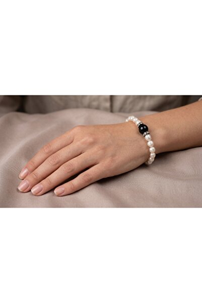 robel Emerald Serenity Pearl Bracelet – Elegant Freshwater Pearls with Natura...