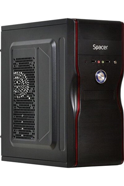 Spacer Carcasa SPC-NEWMERCURY, ATX Mid-Tower, 500W, Negru