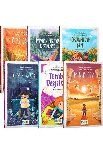 Monera Yayınları Terapötik Hikayeler Seti - 8-10 Yaş - Klinik Psikolog Sinem ...
