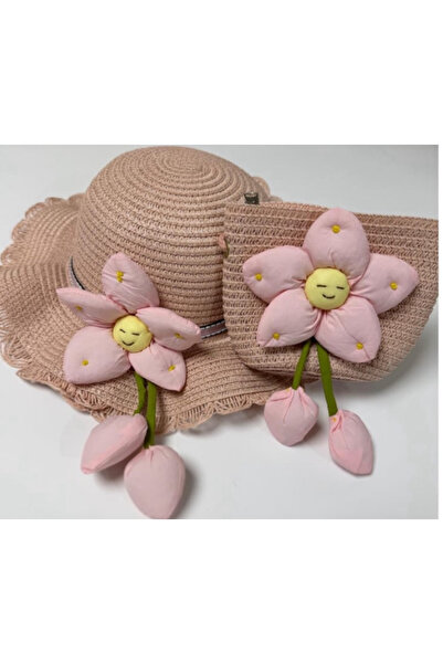 Millacom Children's Straw Hat and Bag