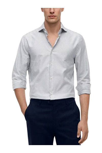 Tommy Hilfiger Ανδρικό Ριγέ Πουκάμισο MW0MW39753-DCC