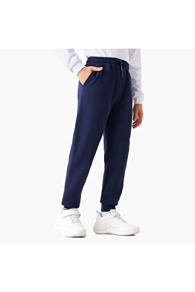 Juniors Elasticated Drawstring Waist Joggers with Pockets