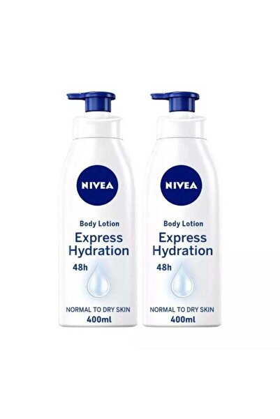 NIVEA Body Lotion Express Hydration with Deep Moisture Serum & Sea Minerals- ...