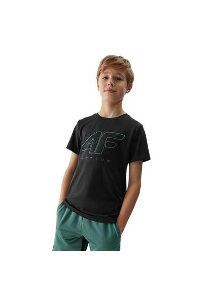 4F Tricou cu mânecă scurtă pentru copii 146/152