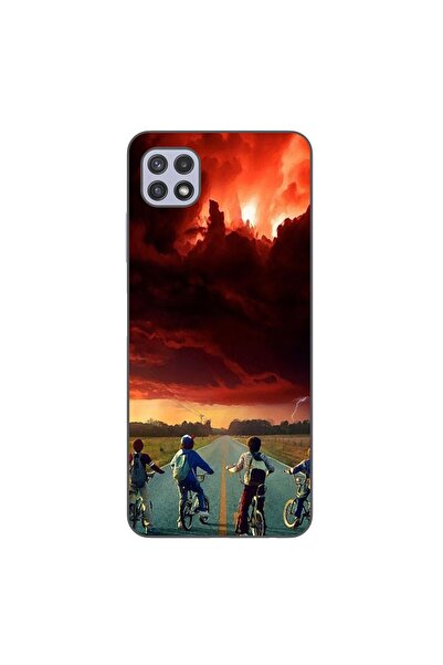 OEM Husa compatibila cu Samsung Galaxy A22 5G Silicon Gel Tpu Model Stranger ...