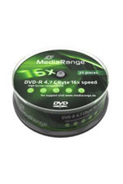 MediaRange DVD-R MR403 4.7GB |   120 minute Viteză 16x (Tort 25)