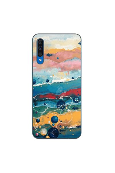 OEM Husa compatibila cu Samsung Galaxy A30S, A50 Silicon Gel Tpu Model Painte...