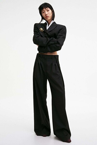 H&M Wool-blend tailored trousers