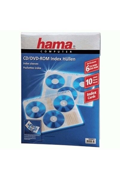 Hama 1x10 CD Index Manșoane 49835