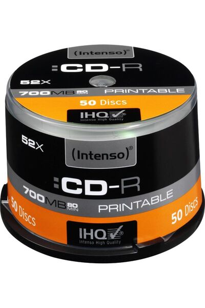 Intenso CD-R 700 MB 52x 50 bucăți (1801125)