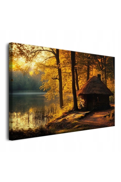 DecoWalls Pictura Pe Panza Cu Agatatoare, DecoWalls, Peisaj Adorabil, 90x60 c...
