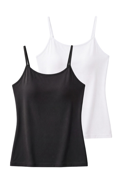 Arma Yıldız Women's Padded Tank Top – Cotton Lycra Strap Tank Top with Intern...