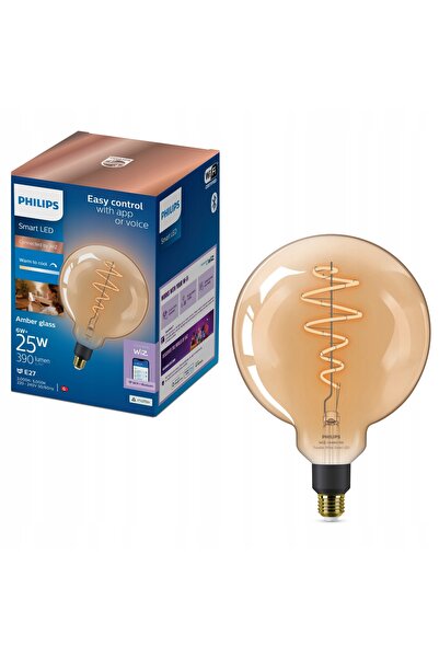 Philips Saeco Bec LED Philips E27 G200 6W 25W 390lm Bluetooth WIFI Reglare lu...