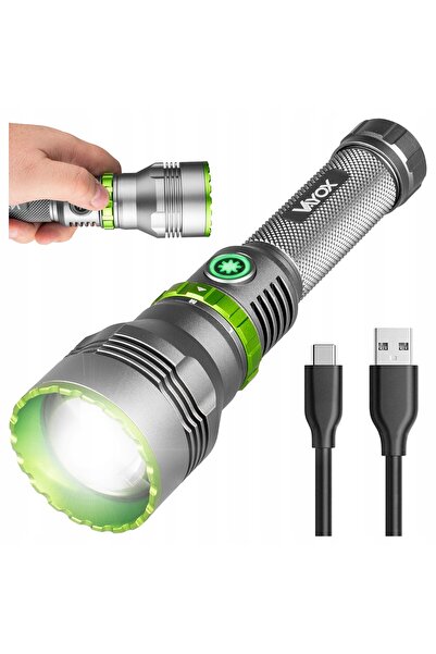 Vayox Lanterna tactică compactă LED Pro Series VA0363 1000 lm Powerbank