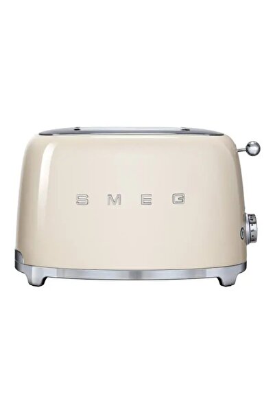 Smegexa Prăjitor de pâine cu două fante Smeg TSF01CREU 2 Tosty Grzanki 950W Bej