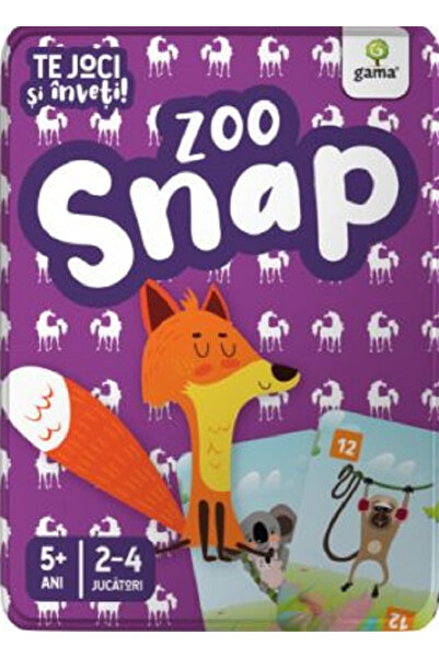 Tiki-Tan Zoo Snap - Joacă-te și învață, - Editura