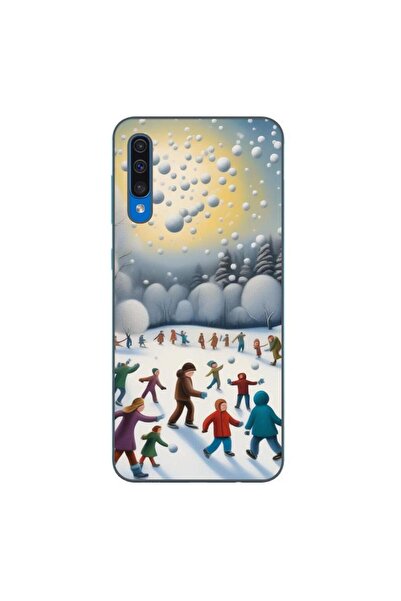 OEM Калъф, съвместим със Samsung Galaxy A30S, A50, от силиконов гел TPU, с де...