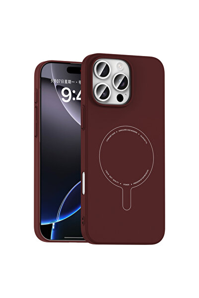 m.tk moveteck iPhone 16 Pro Max Uyumlu Kılıf Kamera Korumalı Magsafe Şarj Öze...