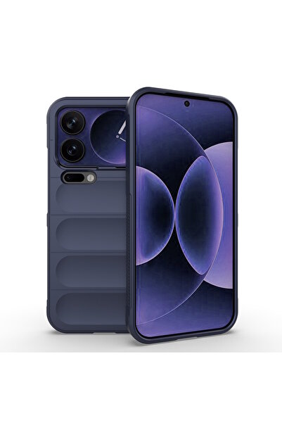 m.tk moveteck Xiaomi Mi 17 Pro Max Uyumlu Kılıf Kamera Korumalı Kabartmalı Yu...