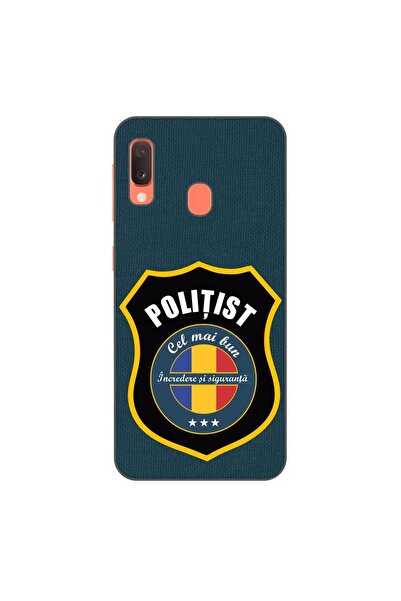 OEM Θήκη συμβατή με Samsung Galaxy A20e από σιλικόνη gel TPU, μοντέλο Αστυνομ...