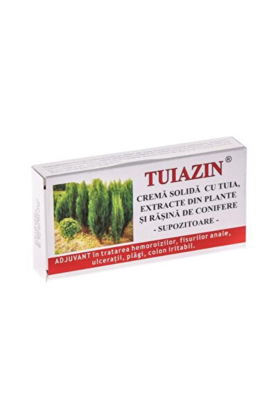 Elzin Plant Supozitoare Tuiazin Elzin Plant, 10 buc x 1.5g