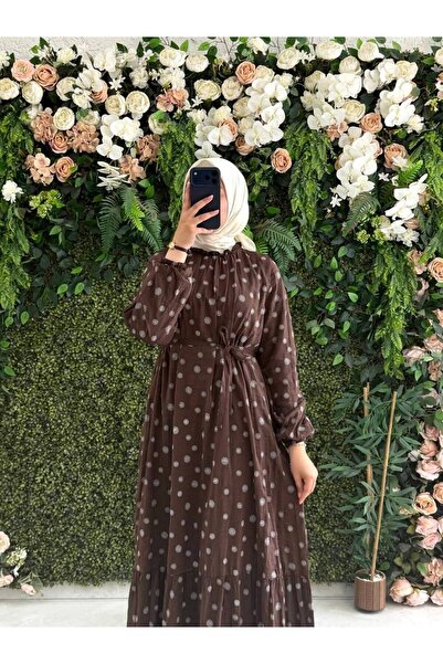 Moda Fatma Hayarmosa astarlı elbise