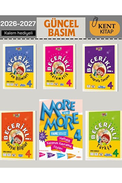 Fenomen Yayıncılık Fenomen 4.Sınıf Becerikli Set Soru Bankası + More more haf...