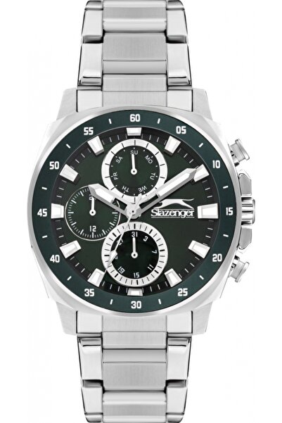 Slazenger Ceas bărbătesc SL.09.2292.2.03, stil fashion verde, pentru un cadou.