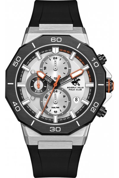 Beverly Hills Polo Club BEVERLY HILLS BP3784X.331 Ceas de modă negru pentru b...