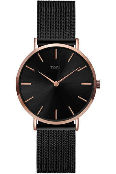 Torii Ceas de damă R34BS.BR, negru, stil clasic