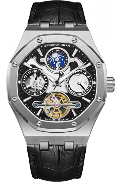 Beverly Hills Polo Club Ceas bărbătesc BEVERLY HILLS BP3787X.351, negru, fash...