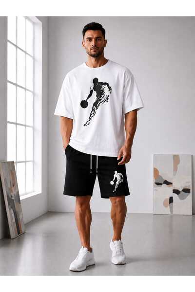 LOTS MODA Basket Pro T-Shirt and Shorts Set 🏀