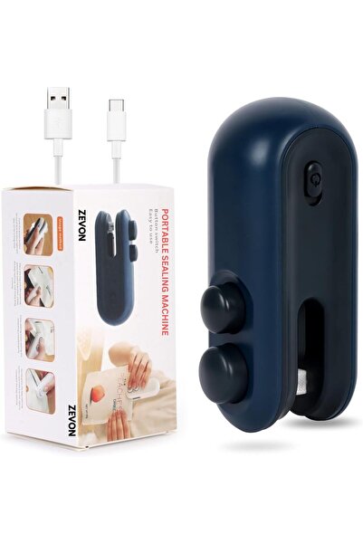 TERRION Sealing Machine, Portable Mini Rechargeable 2 in 1 Bag Heat Sealer wi...