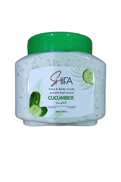 Shifa Face & Body Scrub With Cucumber 300ml