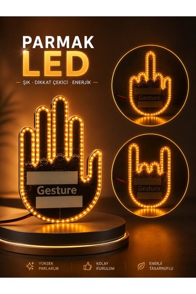 Zuzu PARMAK LED AMBER RENKLİ IŞIK - ZZZZZZ6438-6085