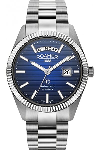 Roamer Ceas bărbătesc 981666 41/45/50 — Bleumarin, Clasic