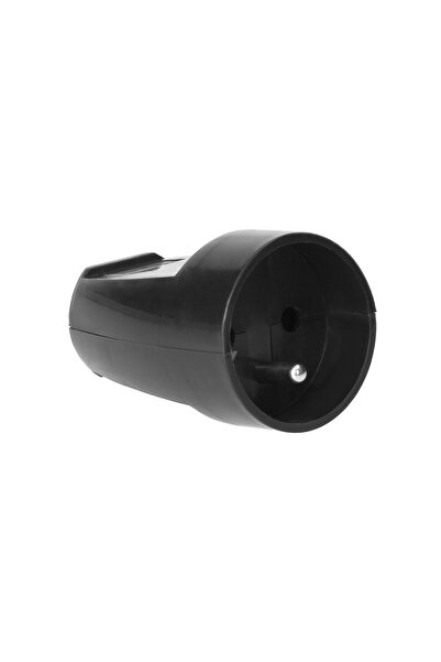 Orno Priză portabilă unică detașabilă, 16A, 250V, 2P+Z, negru