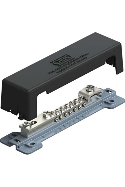 OBO BETTERMANN Șină de egalizare cu bază metalică 7x25mm2, 1x10mm2, 1x bandă ...