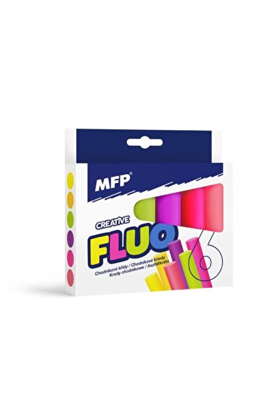MFP Cretă de pavaj ovală M Fluo 6 culori preț per buc.