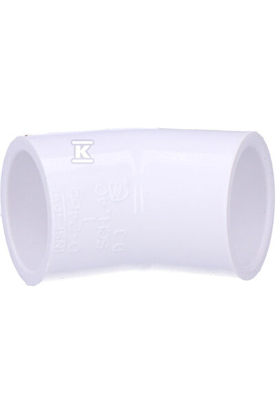 NIBCO 45ST KW/KW COT PVC 1