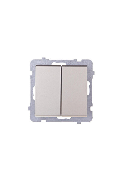 OSPEL Conector scară Sonata dublu 16AX IP20 șampanie auriu (LP-10R/m/39)