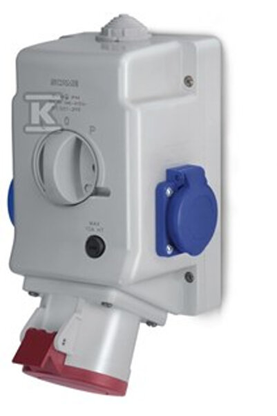 SCAME GN.Z OFF L-0-P 16A/5P/230V IP44 OPTIMA
