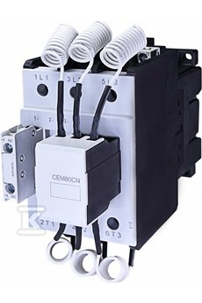 ETI Polam Contactor condensator 61kVar 1Z CEM80CN.10-230V-50HZ 004650140