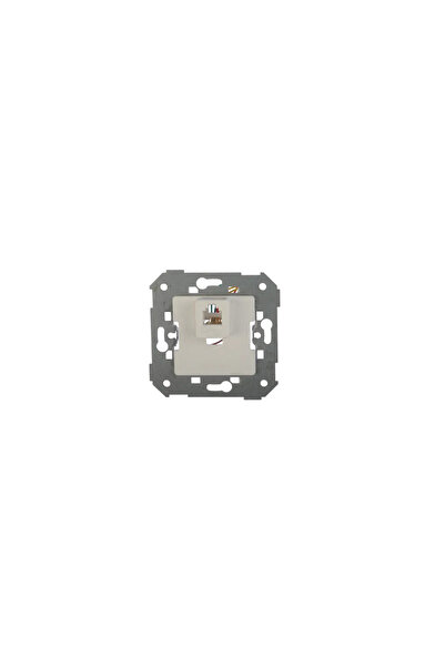 Kontakt-Simon Simon 82 Mufă unică pentru telefon RJ12 alb 75481-30