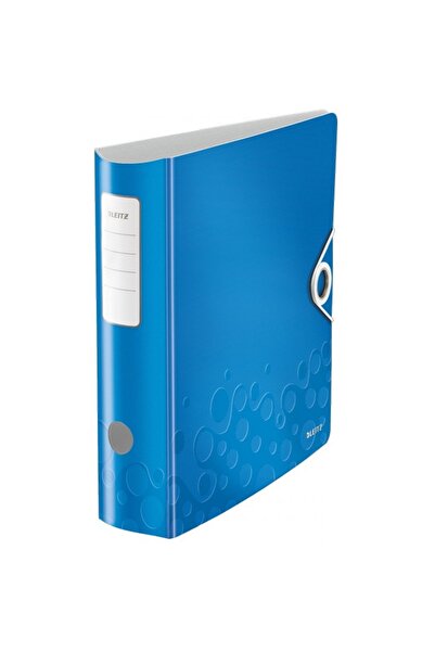 Leitz Biblioraft 180 °   Active WOW, polifoam, A4, 65 mm, albastru