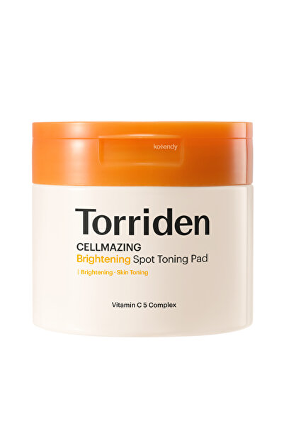 Torriden CELLMAZING Brightening Spot Toning Pad - Leke Önleyici 5 Çeşit C Vit...