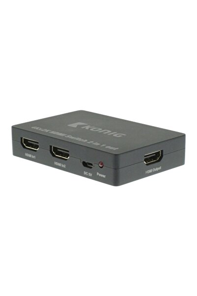König Διακόπτης 2x εισόδων HDMI - 1x έξοδος HDMI KNVSW3402