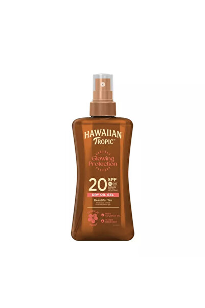 Hawaiian Tropic Glowing Protection Dry Oil Gel With SPF 20 UVA/UVB For Beauti...