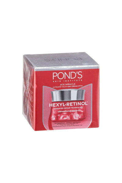 Ponds كريم النهار هيكسيل ريتينول إيج ميراكل ألتيميت يوث مع عامل حماية من الشم...